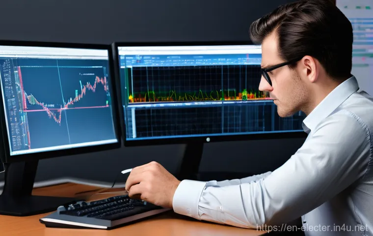 회로 분석과 시뮬레이션 - **Prompt:** A confident and modern engineer (30s, any gender, diverse, wearing smart-casual business...