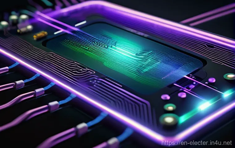 무선통신 회로 설계 - **Prompt 1: The Microscopic Heartbeat of Connectivity**
    "A highly detailed, ultra-magnified clos...