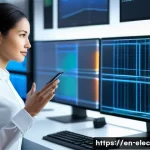 마이크로칩 개발 툴 소개 - **Prompt 1: Empowering Modern Chip Design**
    "A female chip design engineer in her early 30s, dre...